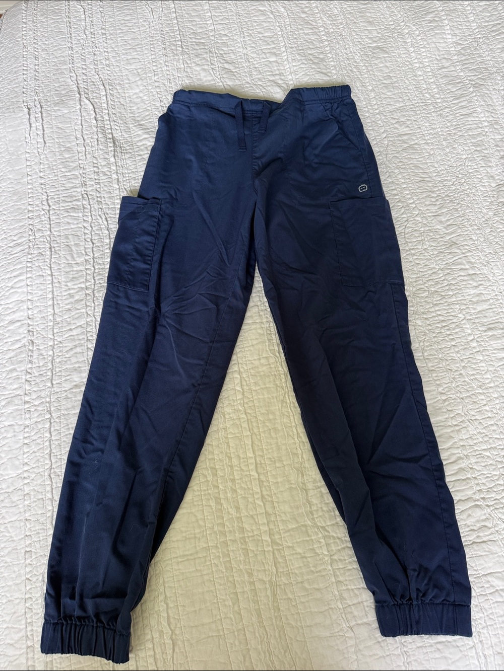 WonderWink Navy Blue Women's Jogger Scrub Pants